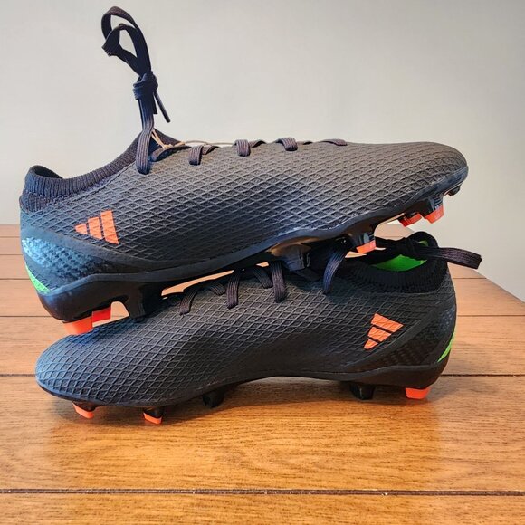 Adidas X Speedportal 3 FG Soccer Cleats GW8453 Black/Solar Red Mens Sz 7/Wmns 8 - Picture 7 of 8